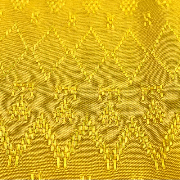 Jacquard Sleeveless Top Turmeric Cynthia Stephe Xl - Picture 10 of 14